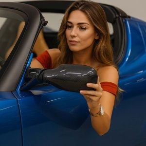 Carbon Fiber Sideview Mirror Skullcaps