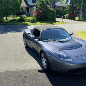 Tesla Roadster - Langley, British Columbia, Canada
