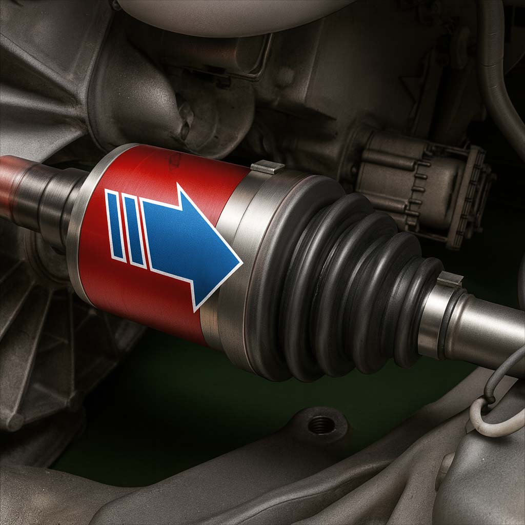 Rear Half Shafts - 1007719-01-A and 1420161-00-A - Gruber Motors