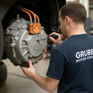 Drive unit coolant inspection