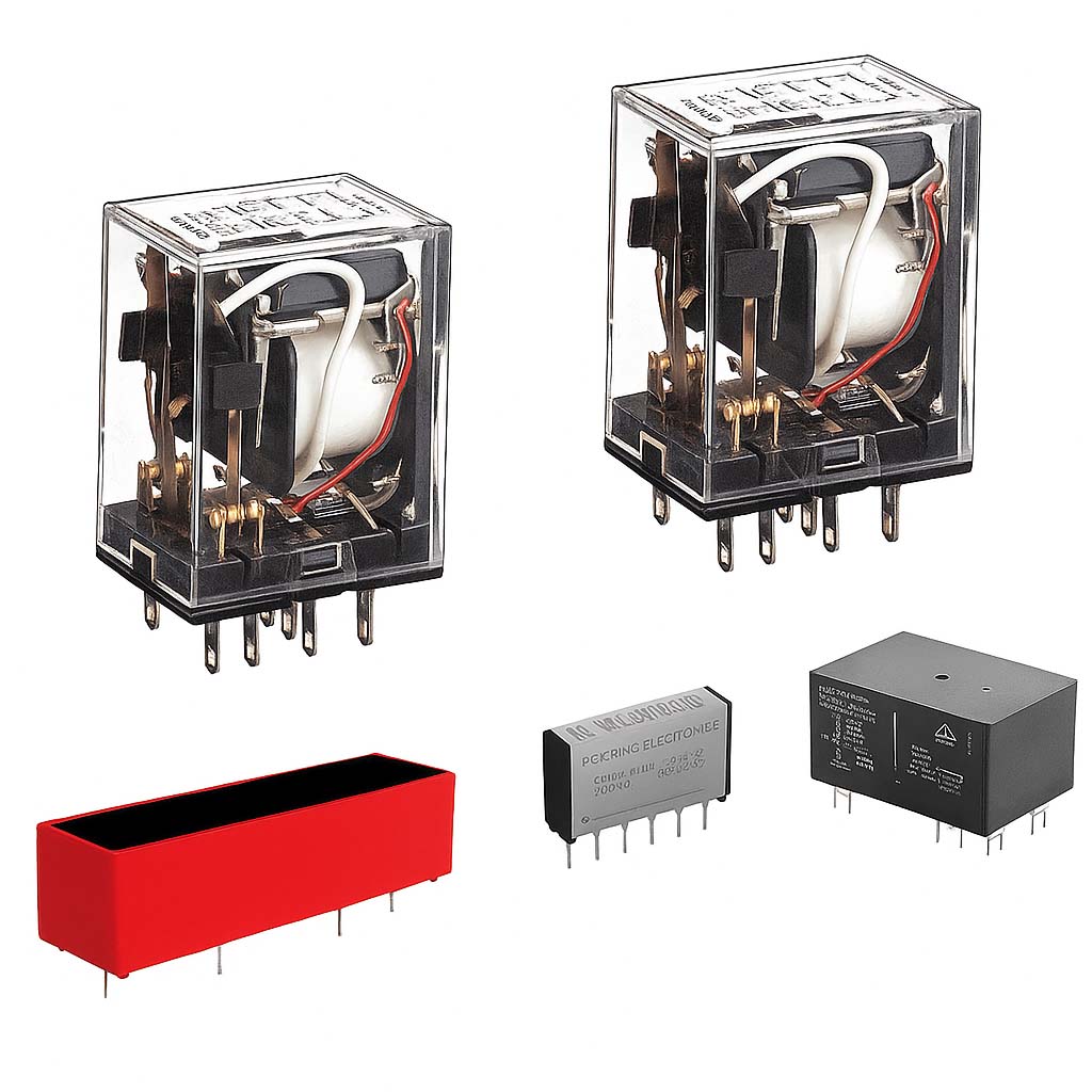 Relays and Interlock Switch