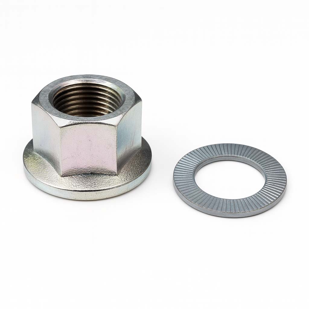 Half Shaft Nut and Washer - 1020297-00-A and 1020296-00-B - Gruber