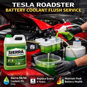 Main Battery Coolant System Flush