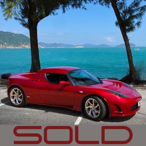 Bricked Tesla Roadster - Hong Kong