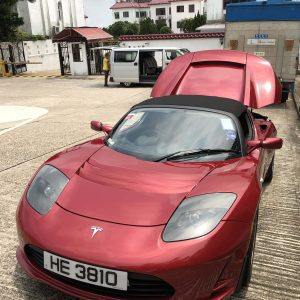Bricked Tesla Roadster - Hong Kong