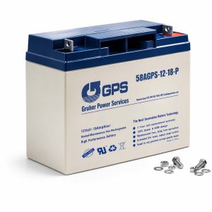12 Volt - 18 Amp Hour - Battery