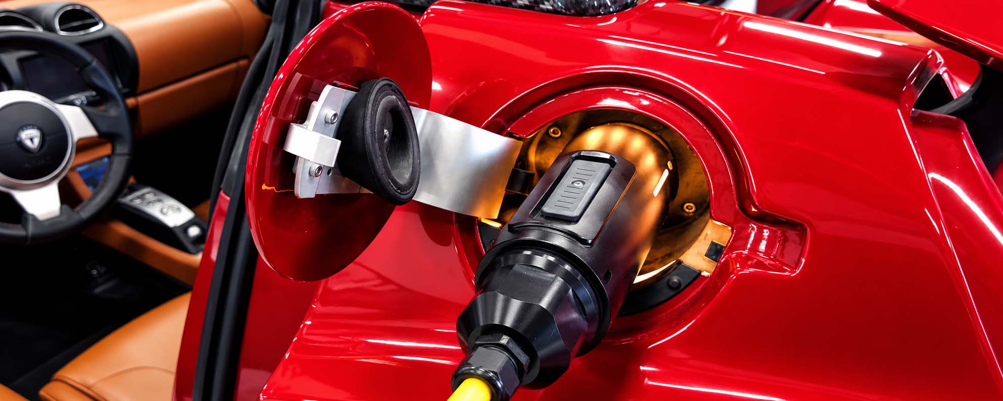 Tesla Roadster original charging configuration