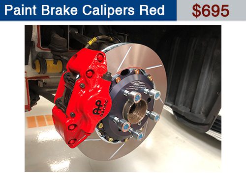 Red Calipers