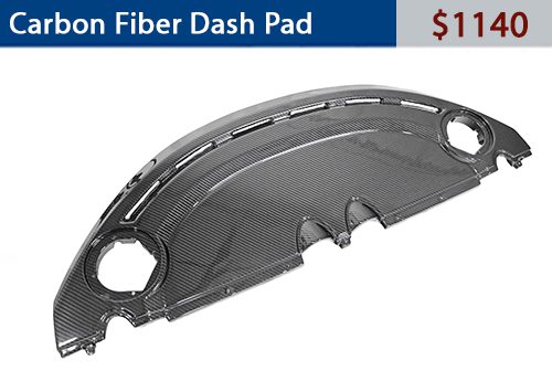 Carbon Fiber Dash Pad 1140