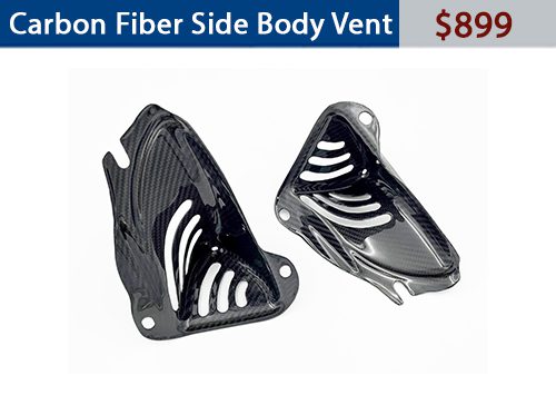 Carbon Fiber Side Body Ducts 899